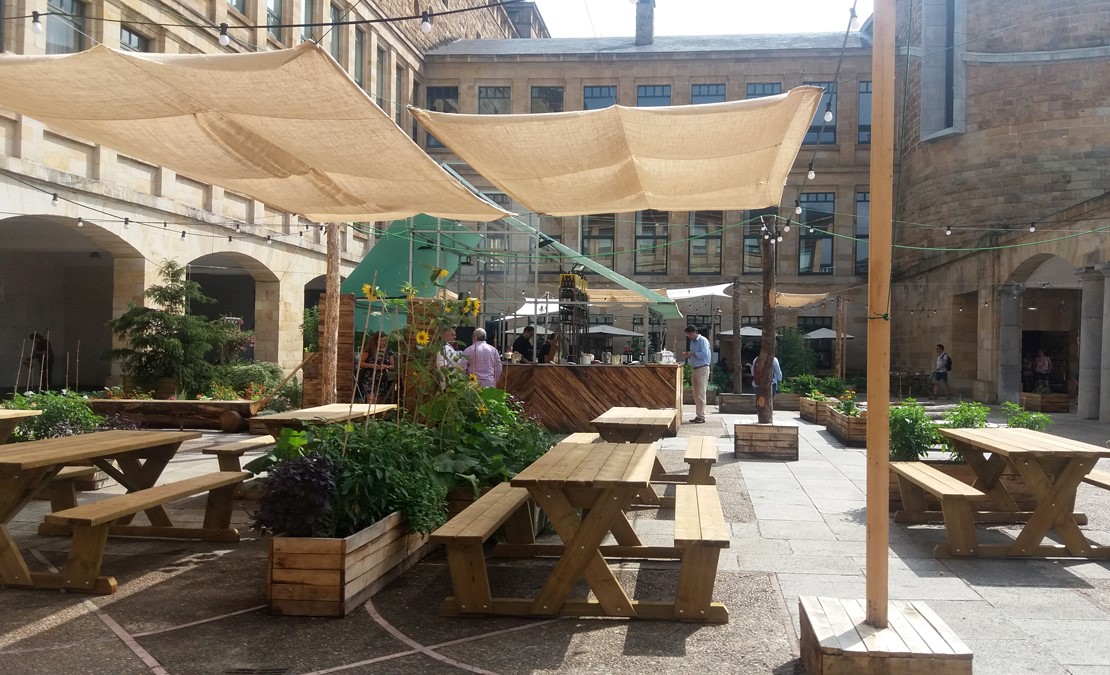Nuevo proyecto gastronómico en la Terraza de la Laboral