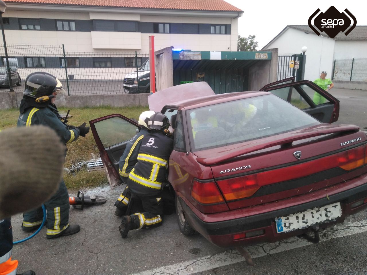 TRAFICO CON ATRAPADOS EN SIERO El Digital de Asturias