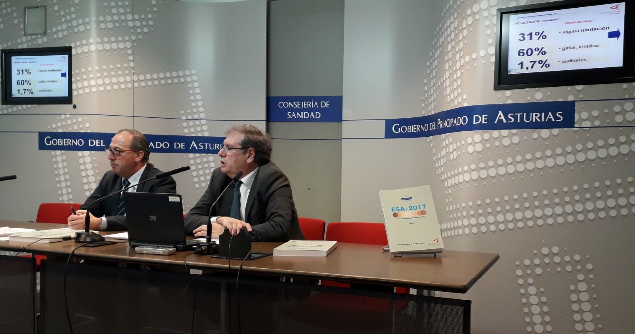 Presentacion encuesta salud El Digital de Asturias