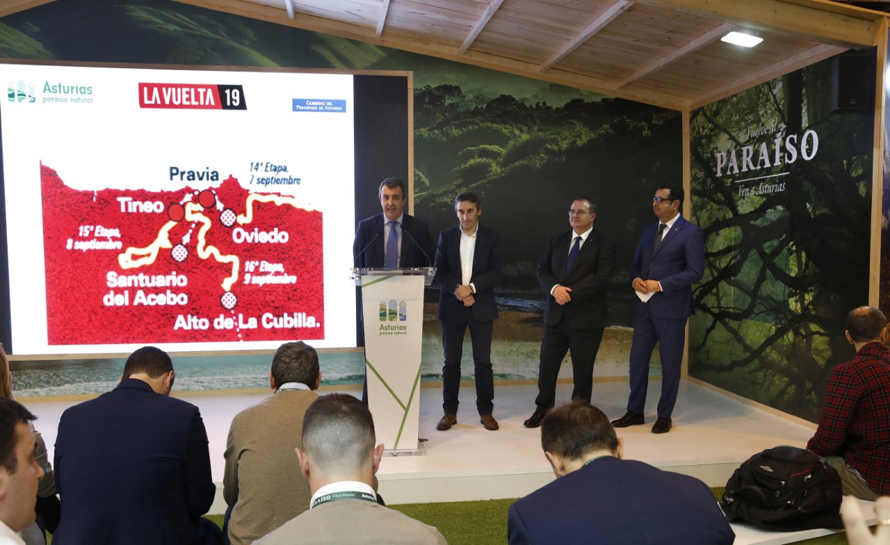 Presentacion Fitur etapas vuelta ciclista en Asturias El Digital de Asturias