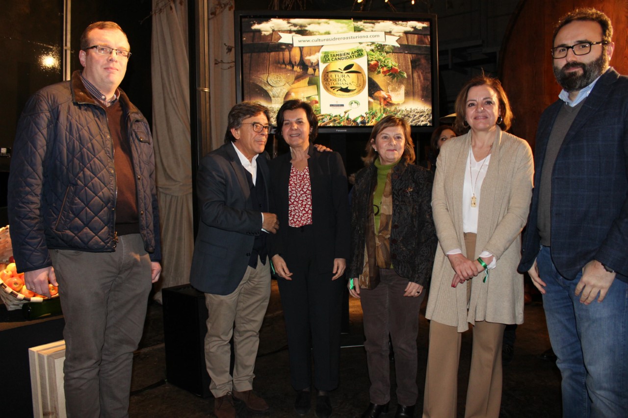 Acto con embajadores candidatura cultura sidrera la Unesco El Digital de Asturias