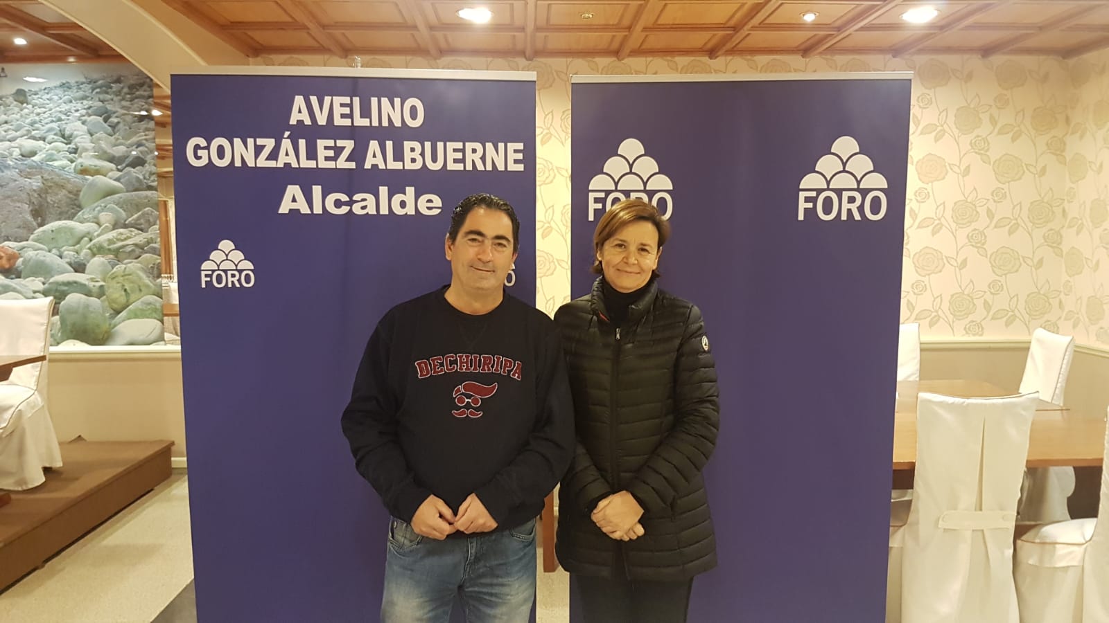 Moriyón y candidato FORO Cudillero  El Digital de Asturias