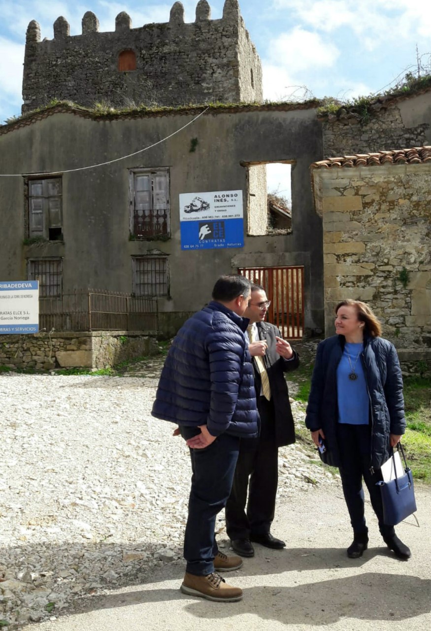 Visita de la DG Patrimonio a torre de Noriega  El Digital de Asturias