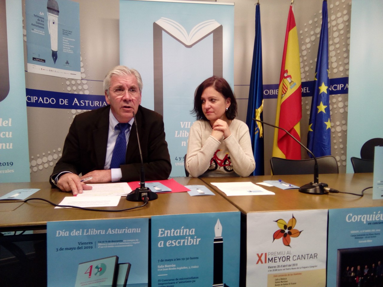 Presentacion Selmana de les Lletres El Digital de Asturias