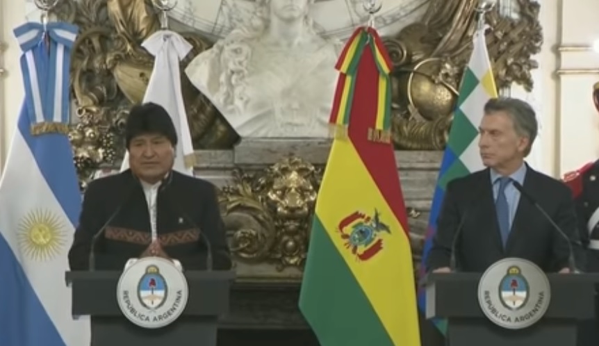 evo y macri El Digital de Asturias