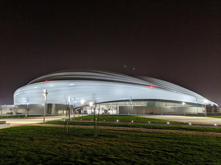Salvi, la española que ilumina el Estadio Al Wakrah para el Mundial 2022 en Qatar
