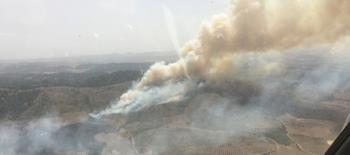 incendio de Castejón de Alarba