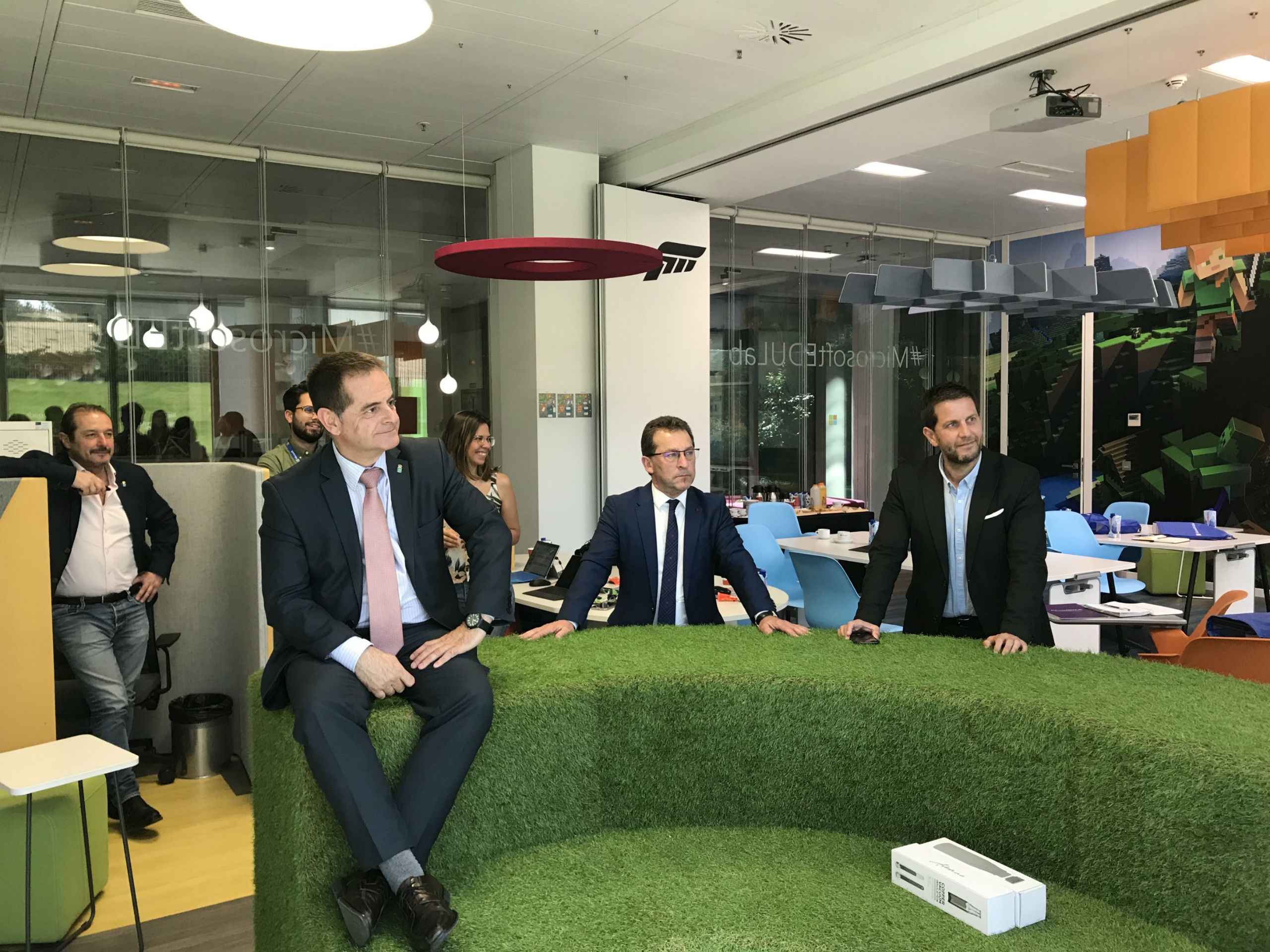 visita aula microsoft 2 El Digital de Asturias