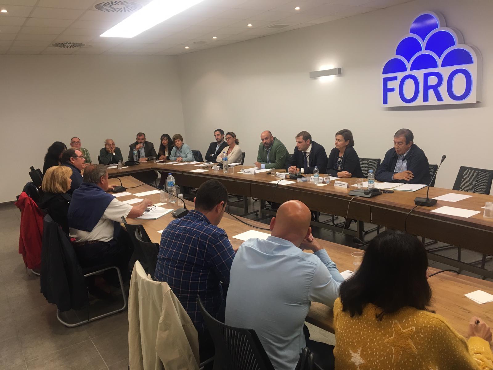 Fotografía Comisión Directiva de FORO El Digital de Asturias