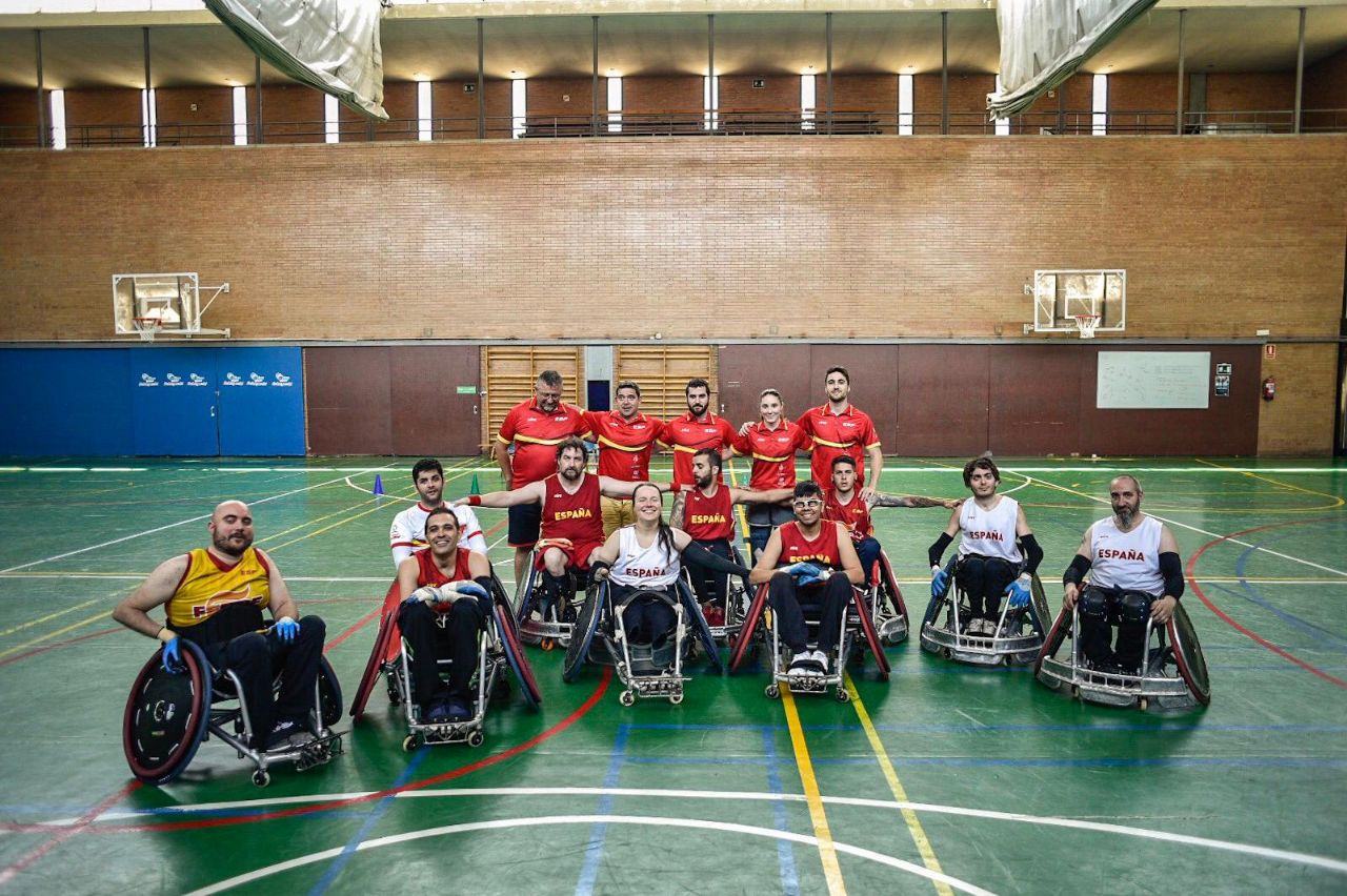 Selección Española Rugby silla de ruedas El Digital de Asturias
