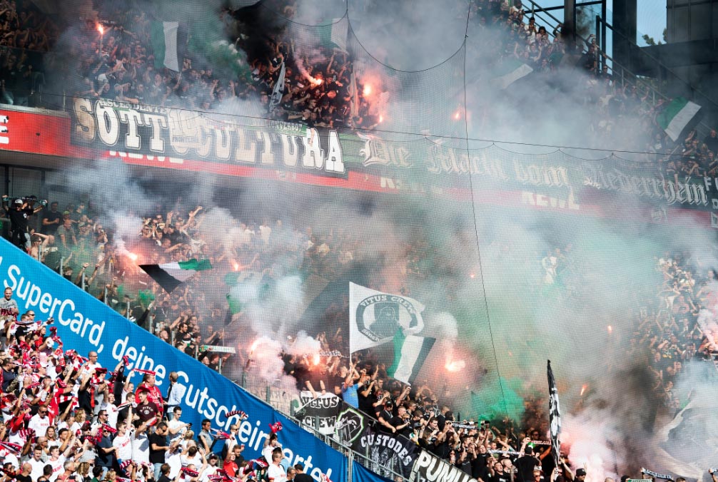 Tres años sin pisar un estadio por lanzar un petardo