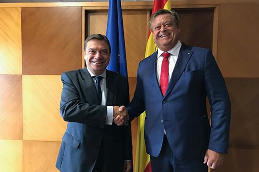 Feria Conxemar 2019: Planas se reúne con Harald Tom Nesvik