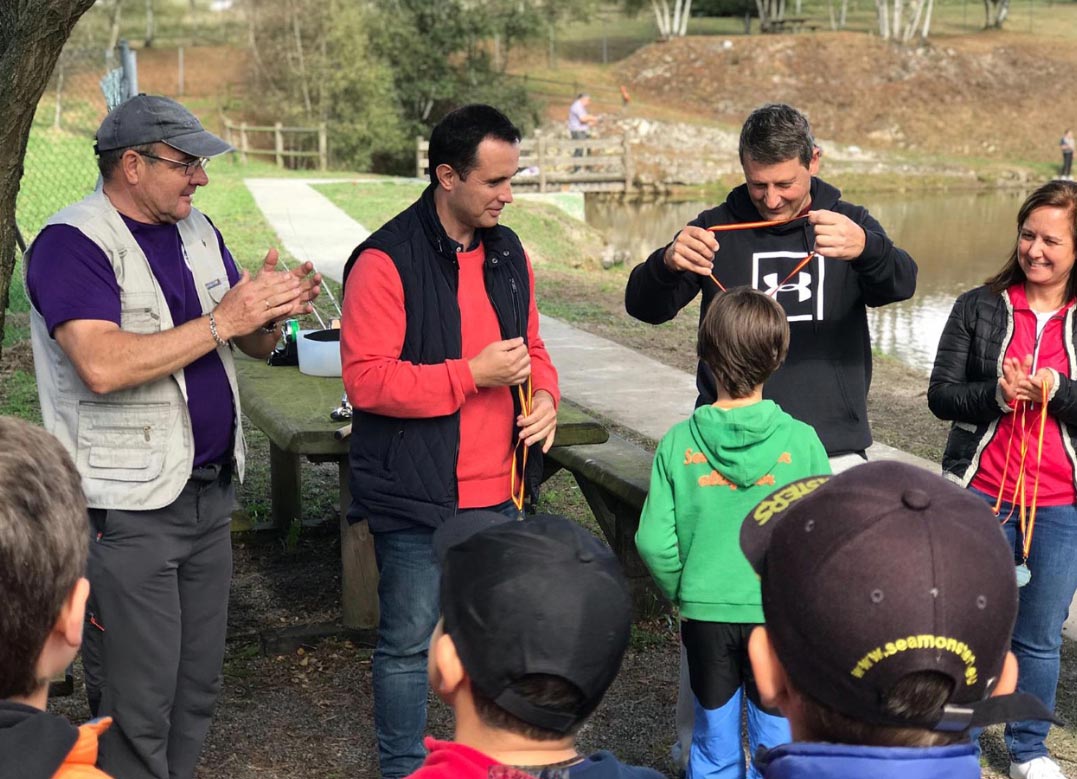 Campeonato de Pesca Infantil celebrado en Tineo