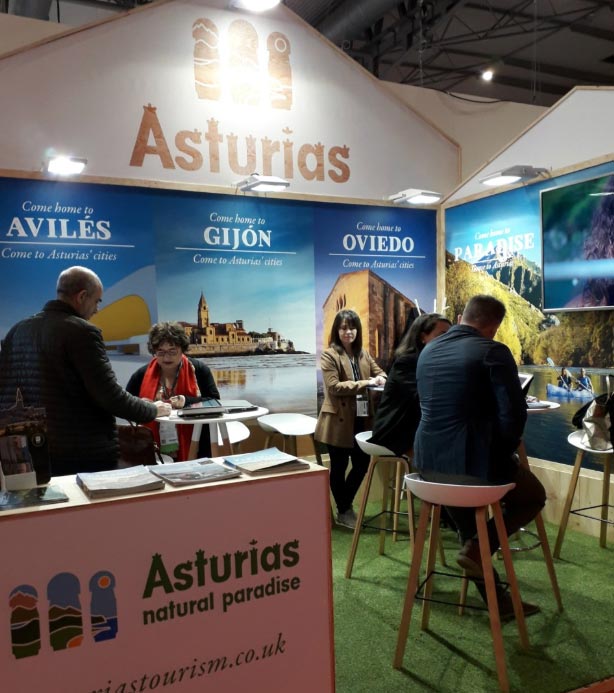 La propuesta de Asturias en la IBTM World de Barcelona