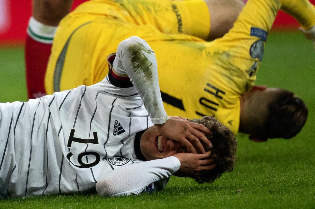 Waldschmidt sufre graves lesiones contra Bielorrusia