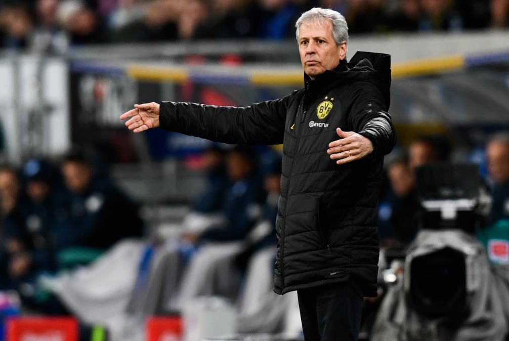 Favre critica a sus jugadores tras la derrota contra el Hoffenheim