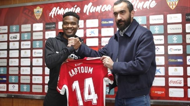 Kaptoum jugará cedido en el Almería