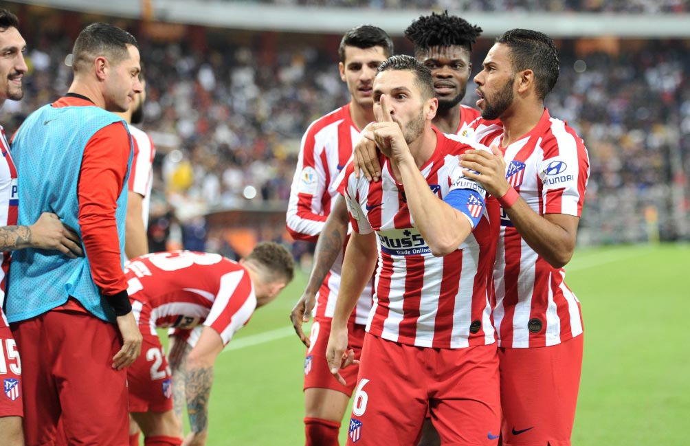 Supercopa de España: Koke se perderá la final