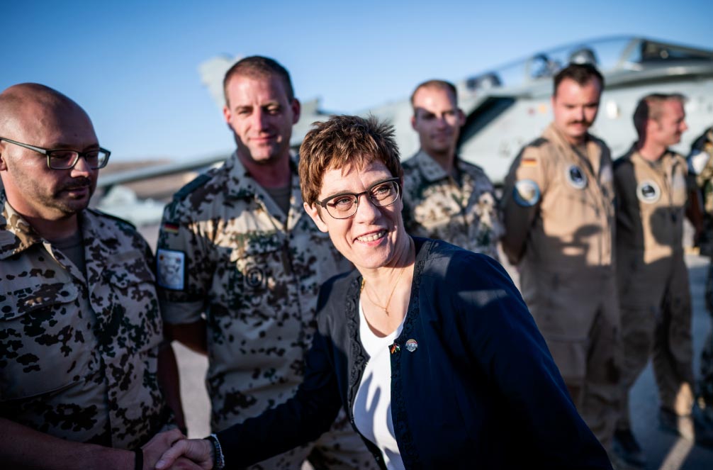 KrampKarrenbauerdpa El Digital de Asturias