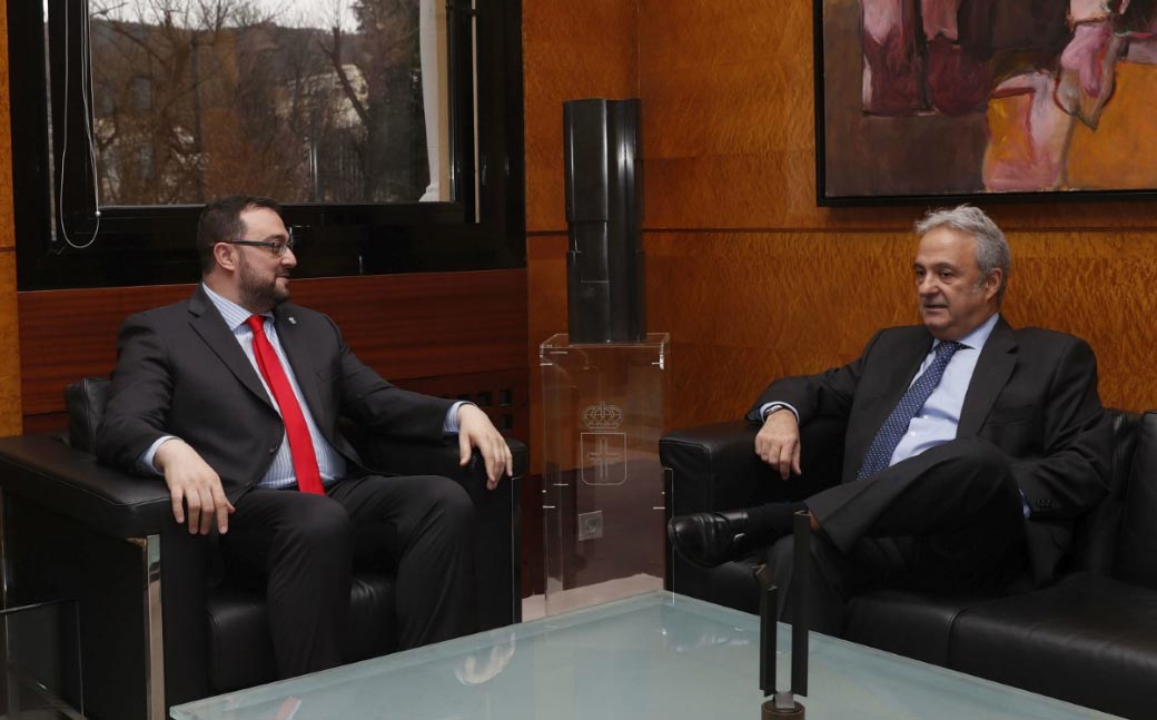 ReunionpresidenteTSJA El Digital de Asturias