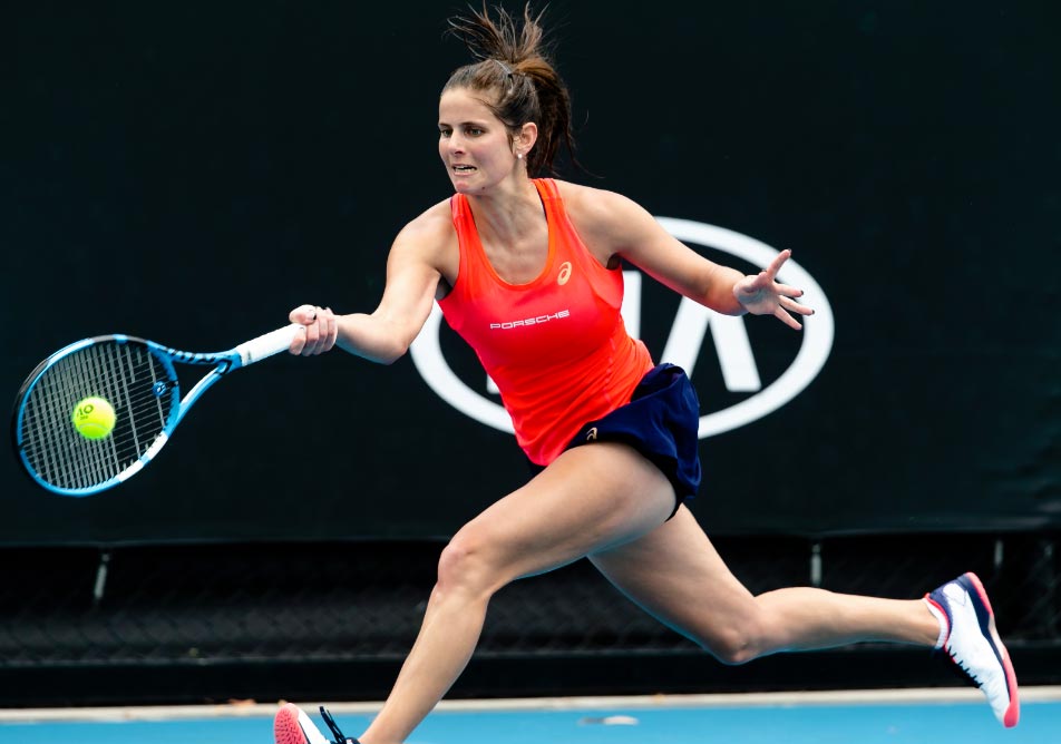 Görges se impone en su primer partido en Melbourne