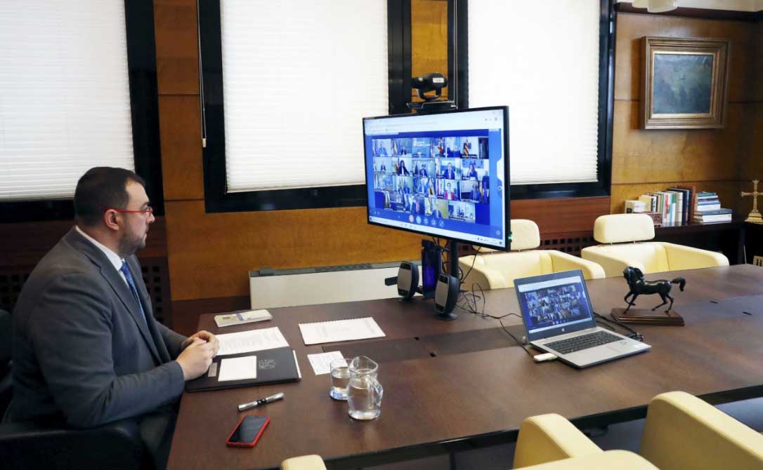 Barbón urge al Gobierno de España a repartir los test de detección rápida