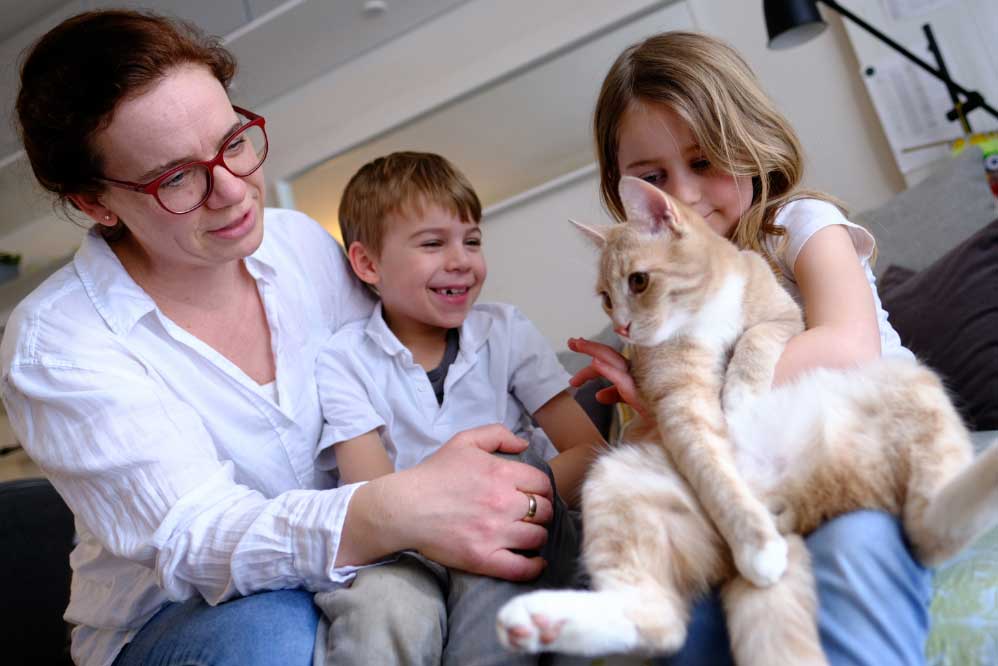 ¿Cómo pueden ayudar los niños en el cuidado de una mascota?