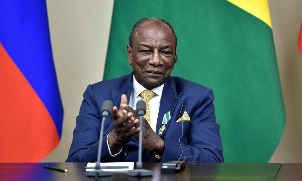 El presidente de Guinea, Alpha Condé