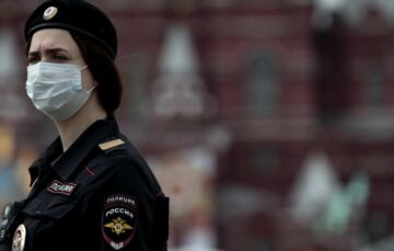 Imagen de archivo de una agente de Policía rusa