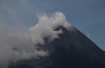 Volcán Merapi en Yakarta