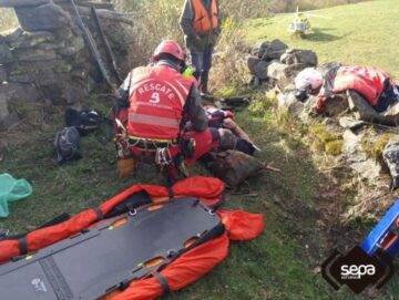 RESCATE DE MONTAÑA EN ALLER