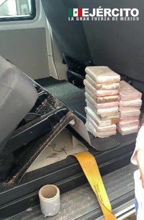 Fardos de cocaína incautados por el Ejército de México El Digital de Asturias