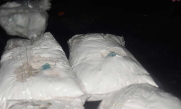 Paquetes de cocaína incautados en Venezuela