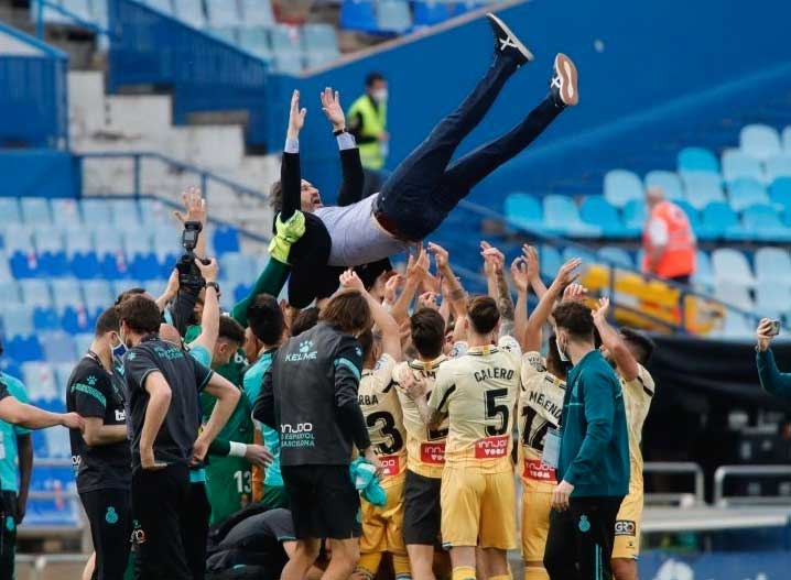 ElEspanyolcelebraelascensoaPrimeraDivisión El Digital de Asturias El Espanyol celebra el ascenso a Primera División