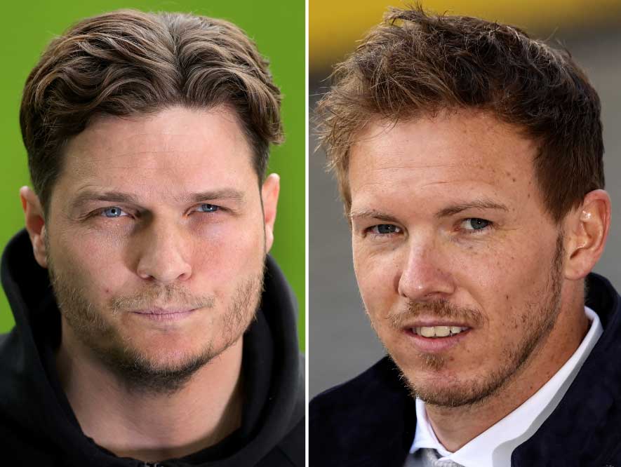 LosentrenadoresdelBorussiaDortmundEdinTerzicydelLeipzigJulianNagelsmann El Digital de Asturias La final de la Copa Alemana