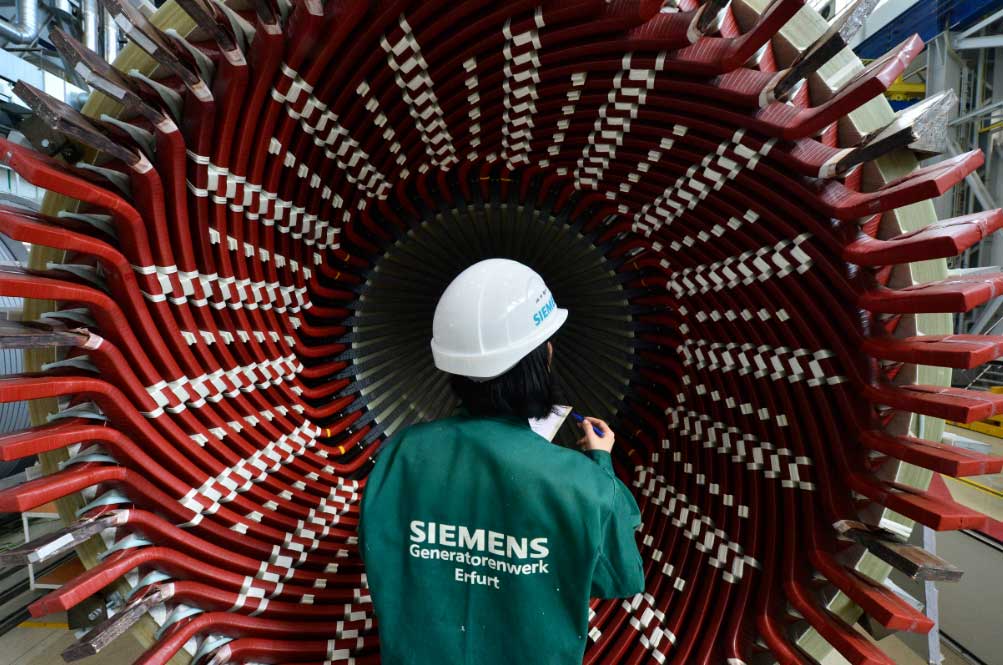El Grupo Siemens volvió a elevar sus previsiones para 2021
