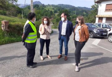 Reparación carretera de Caldevilla