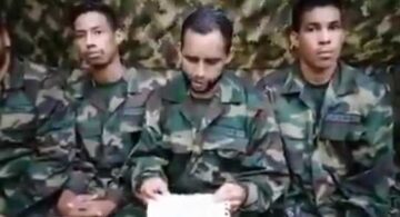 Militares venezolanos