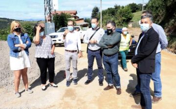 obras carretera Mieldes-Dagüeño