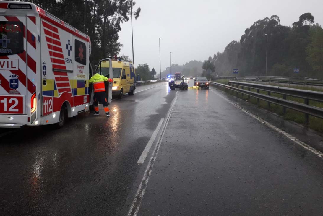 Accidente de tráfico en Asturias