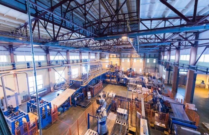 El acero inoxidable es muy recomendable en la fabricación de maquinaria industria