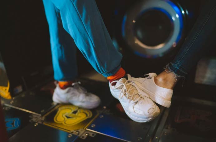 zapatos blancos para mujer