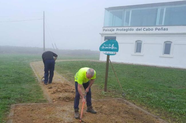 Mejoras en Cabo Peñas Asturias