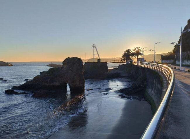 Paseo marítimo de Candás