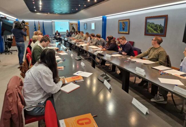 Reunión en Asturias del Consejo Rector de la Juventud