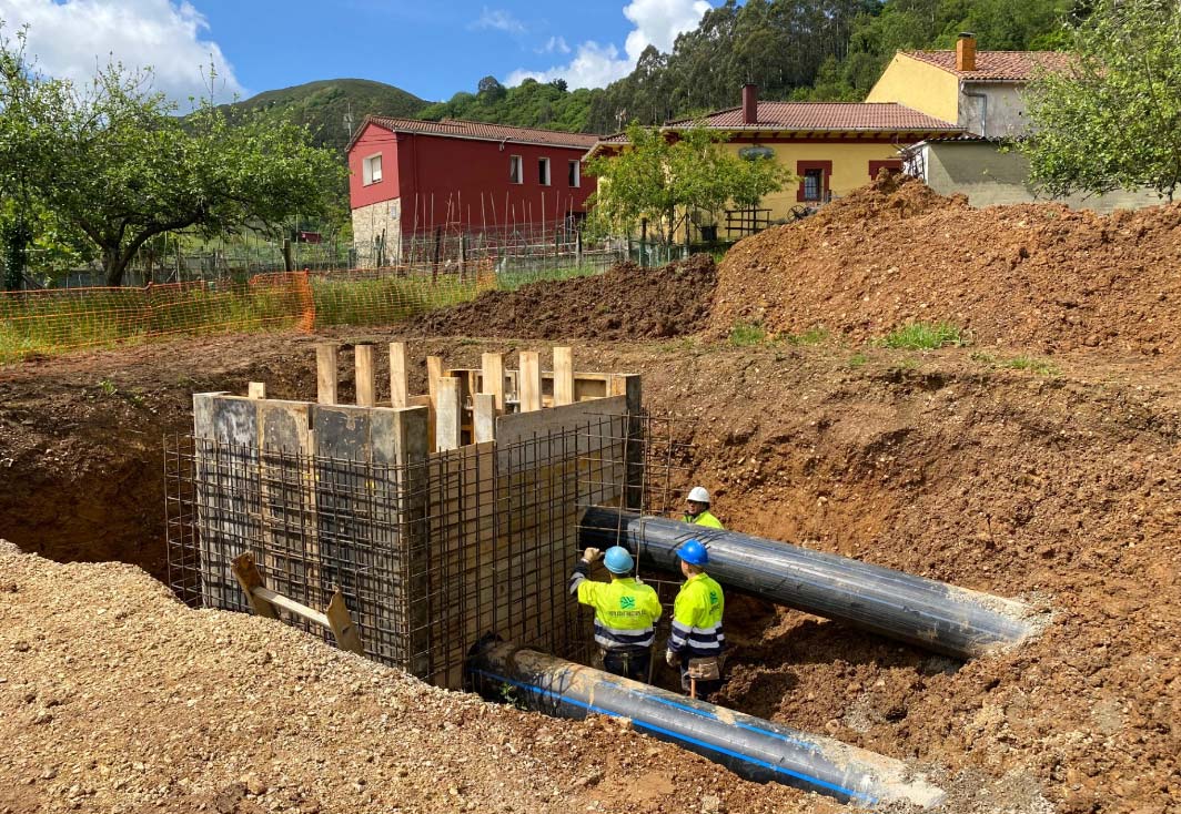 Obras EMA en Los Arrudos El Digital de Asturias Obras EMA en Los Arrudos