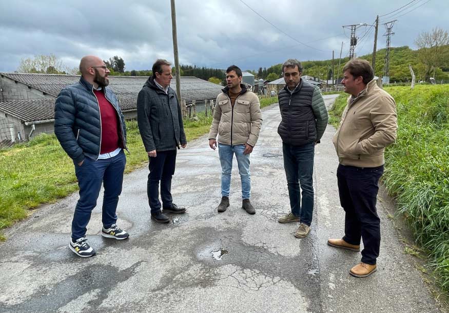 Obras en Murias y Teixeira