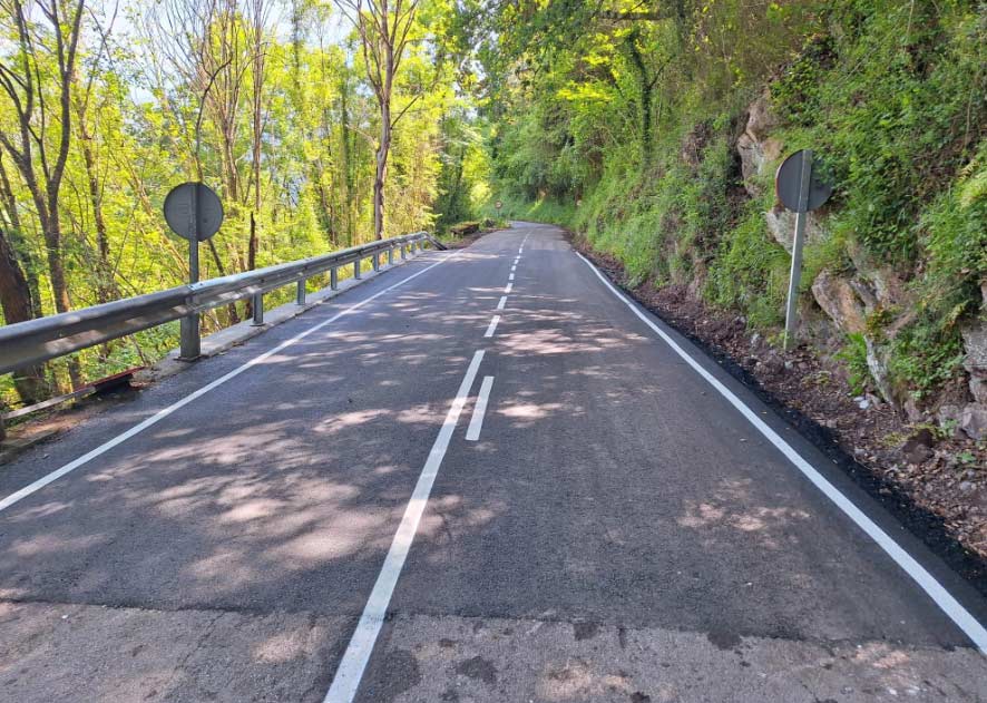 Finalizadas en Asturias las obras en la AS-311