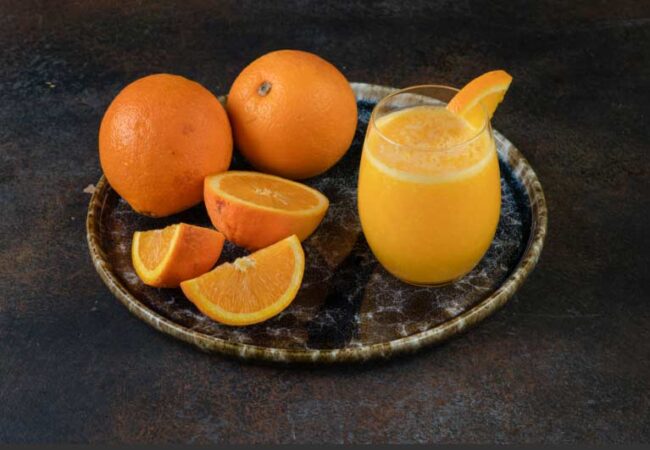 zumo de naranja natural